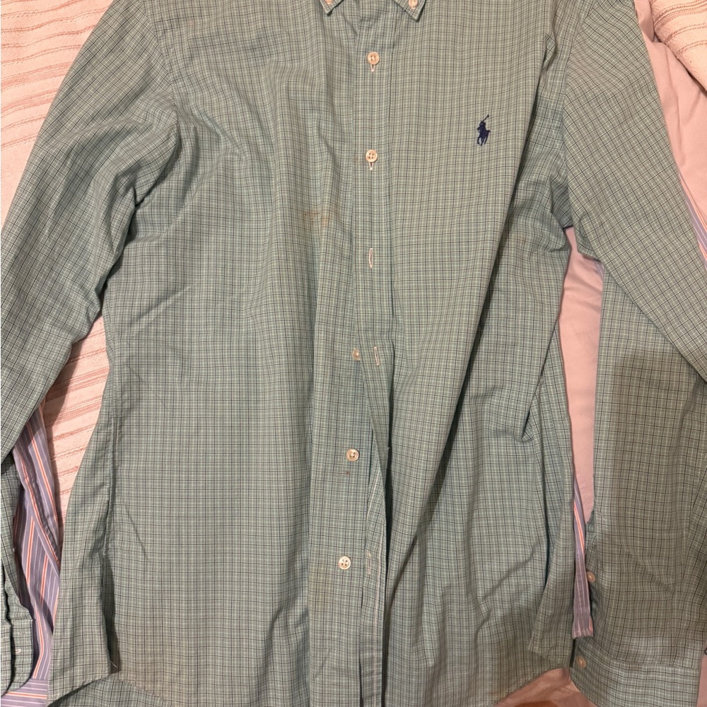 Multiple Polo Ralph Lauren long sleeve dress shirts - Picture 5 of 6